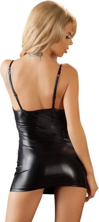 Image du produit Cottelli Collection Mini-robe wetlook à laçage (M)