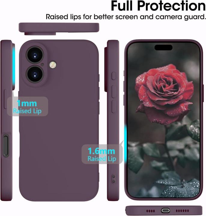 Produktbild Cbx Silikon Hülle für iPhone 16 (Apple iPhone 16)