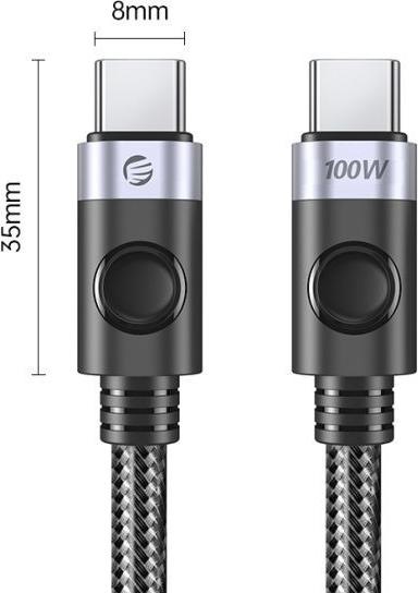 Image du produit Orico USB C - USB C PD 100W Fast Charging Cable 180 (1 m)