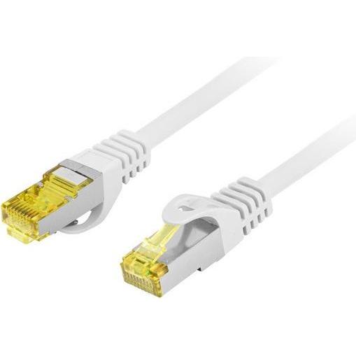 Lanberg PATCHKABEL S/FTP KAT.6A 3M GRAU 100% CU LSZH (S/FTP, CAT6a, 3 m), Netzwerkkabel