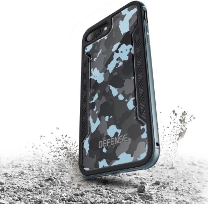 Actual product image Raptic iPhone 7 Plus / 8 Plus – /X-Doria Defense Shield, Military-Blau (Apple iPhone 7 Plus, Apple iPhone 8 Plus)