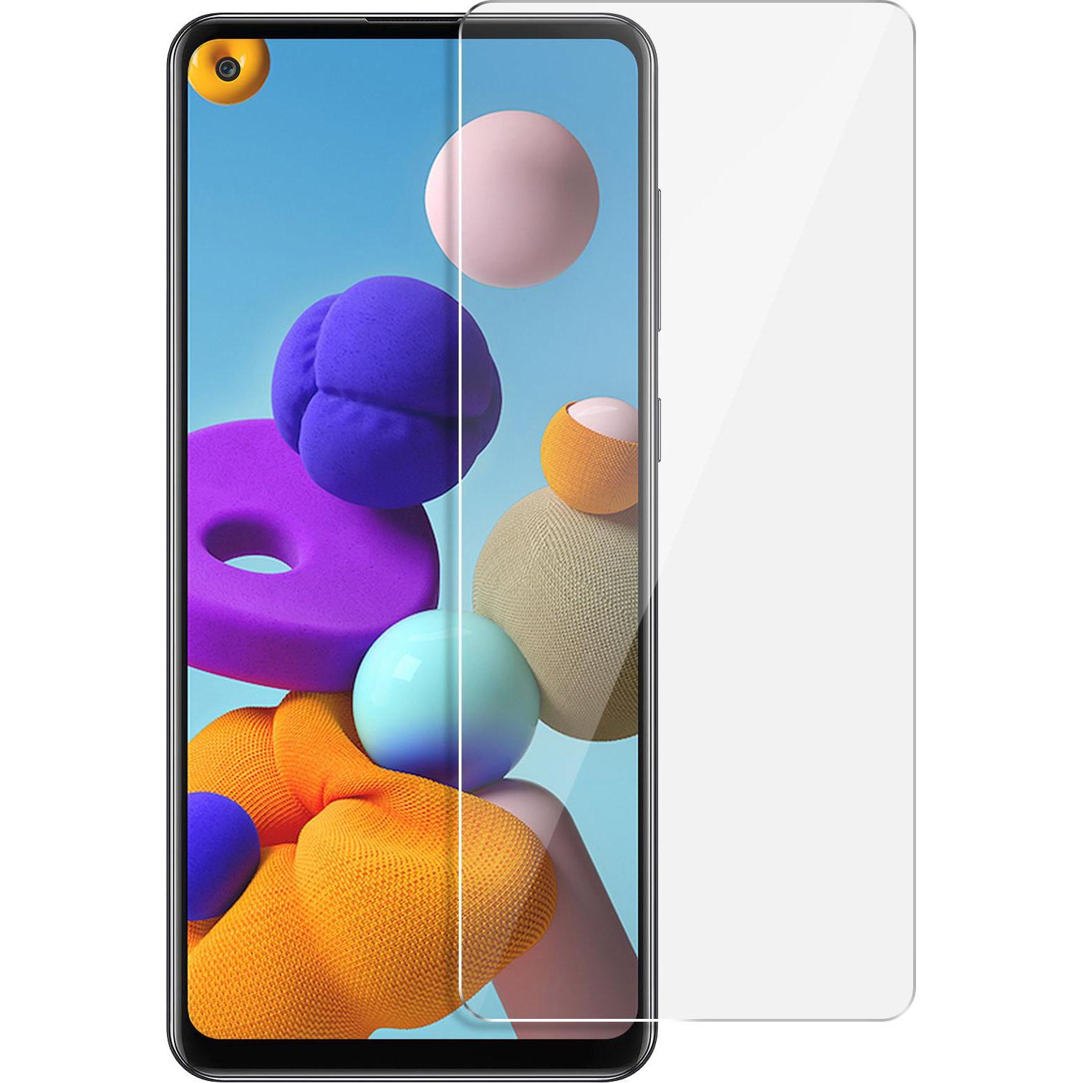 Thumbnail - Avizar Kristallklare Folie, Glas-Displayschutz (1 Stück, Samsung Galaxy A21s), Smartphone Schutzfolie, Transparent