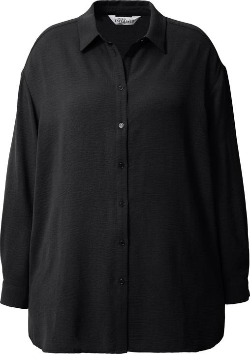 Produktbild Studio Untold Hemdbluse, oversized, Krepp, Langarm (54)