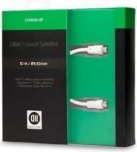 Actual product image D2 Diffusion C ble SAT m le - 10 m 2 adaptateurs