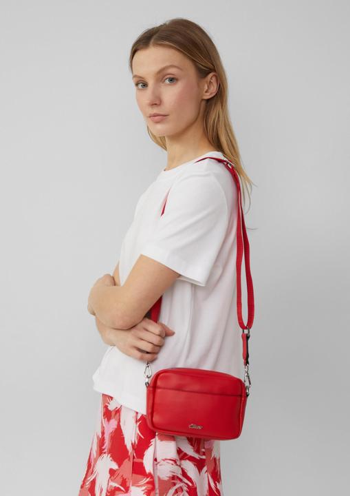 Actual product image S.Oliver Tasche Camera-Bag mit Logo-Schultergurt und Reissverschluss