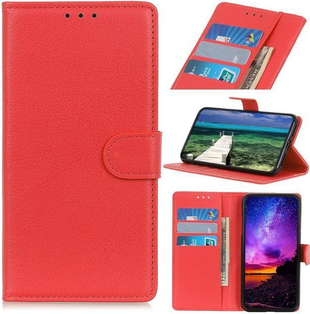 Image du produit MU Classic Série de couvertures de livres en cuir litchi (Oppo A53 5G)