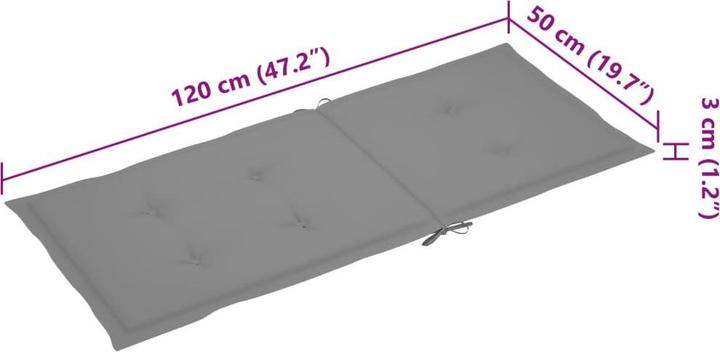 Produktbild vidaXL Gartenstuhl