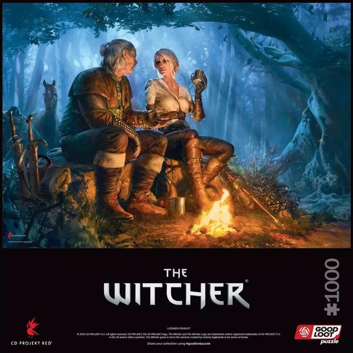 Produktbild Cenega Good Loot Gaming Puzzle: The Witcher (Wiedźmin) Journey of Ciri 1000 elementów (1000 Teile)