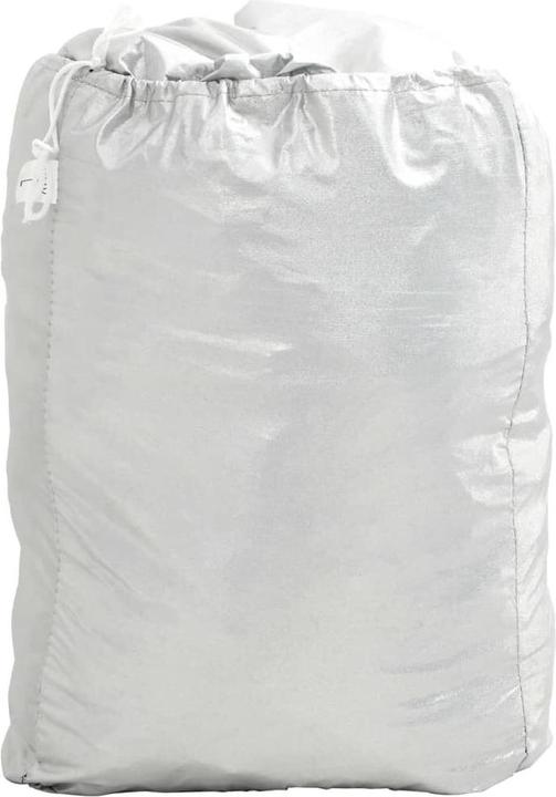 Actual product image vidaXL Car cover half garage with hook L PEVA