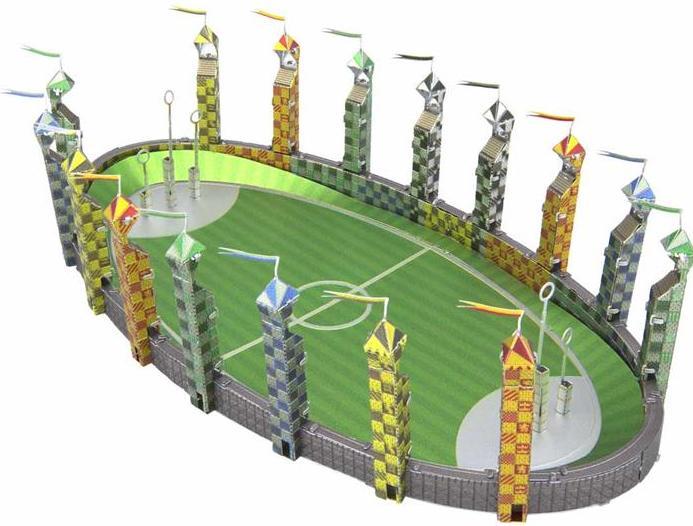 Produktbild Metal Earth Harry Potter Quidditch Pitch
