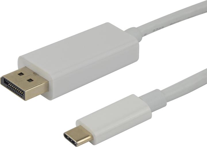 Produktbild Deltaco - video adapter cable - USB-C to DisplayPort - 2 m (2 m)
