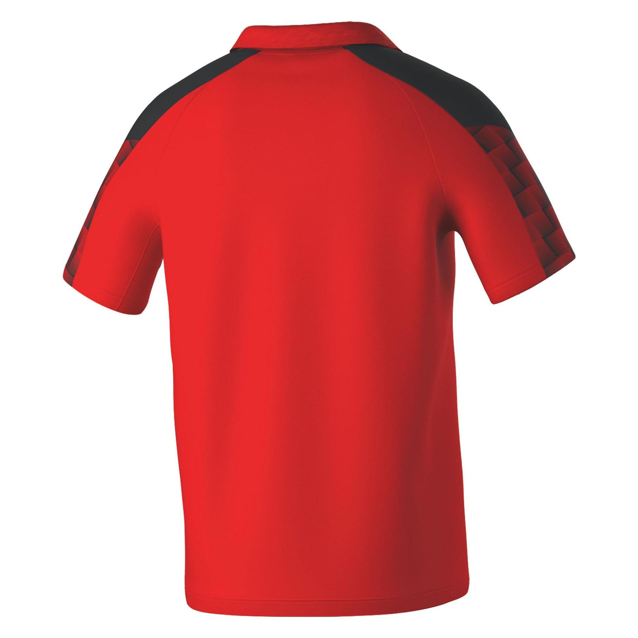 Erima, Herren, Sportshirt, Evo Star Poloshirt (4XL), Rot, 4XL