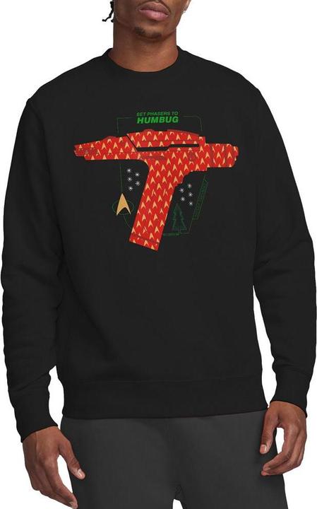 Immagine prodotto Star Trek: The Original Series Phaser Set To Humbug Felpa Natale Adulto Unisex (M)