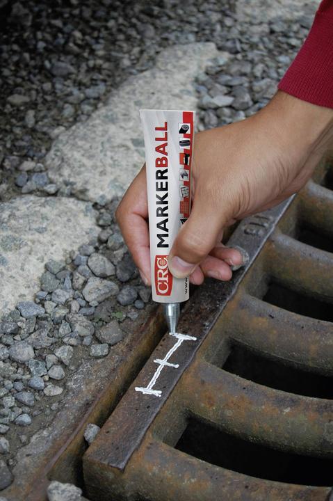 Produktbild CRC 30160-AA MARKERBALL Tubenmarkierer mit Kugelventil Gelb 50 ml