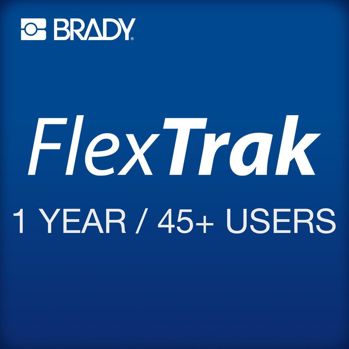 Brady, Etiketten, FlexTrak 1 year subscription