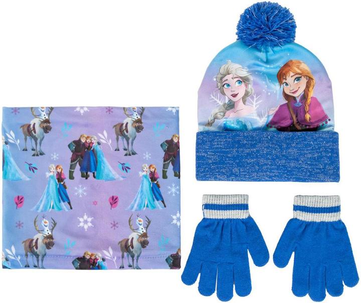 Image du produit Disney 3 jeux de pièces Snood Frozen (Taille unique)