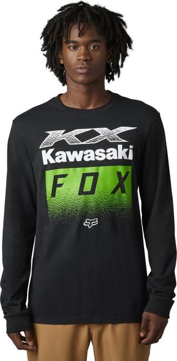 Actual product image Fox Tee 23 X Kawi Ls Prem Blk XL (XL)