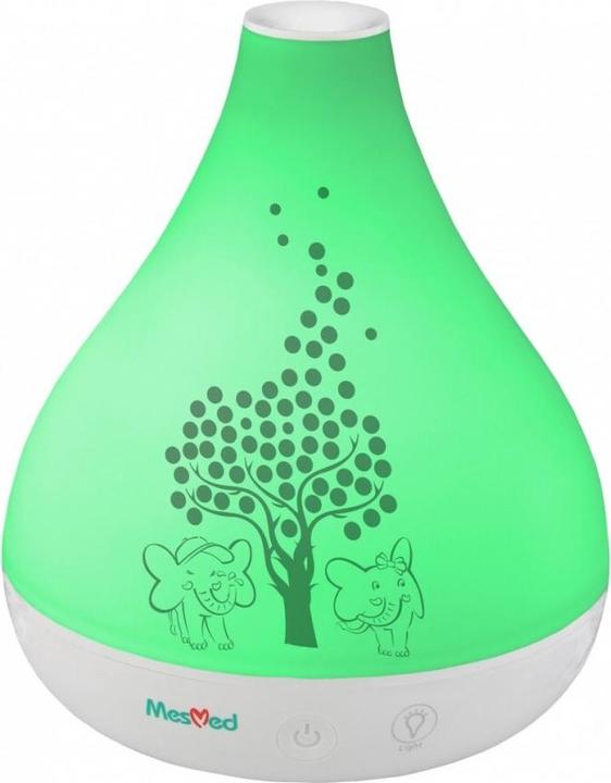 Actual product image MesMed Air Humidifier MM-727 Volcano with the function of the aromatheror and the night lamp (1250 ml)