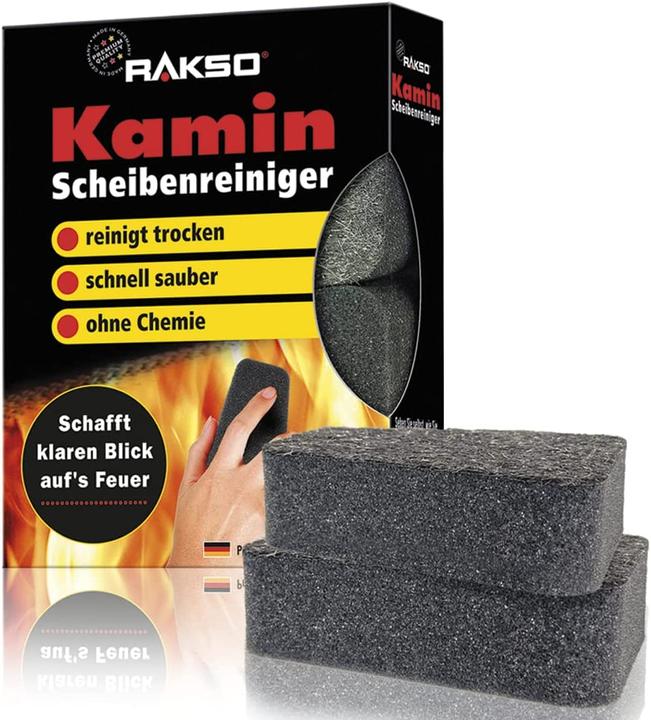 Produktbild Rakso Kaminscheibenreiniger 8x2 Stk