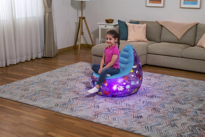 Image du produit Bestway Fauteuil gonflable à LED Astro Glow LED pour enfants