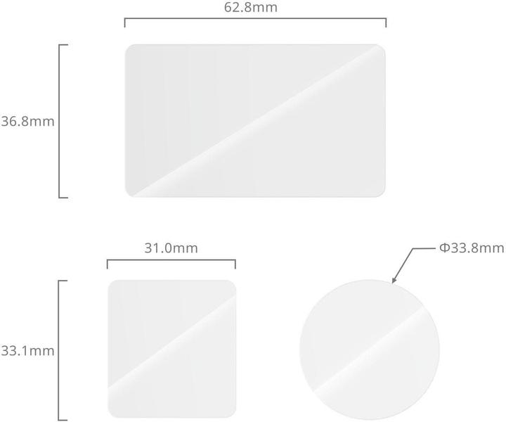 Actual product image SmallRig Screen protector for DJI Osmo Action 6