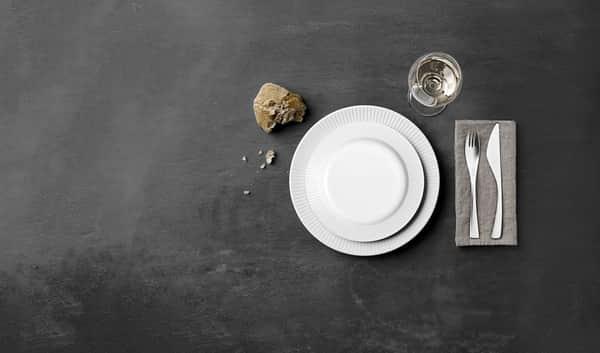 Actual product image Eva Solo Legio Nova dinner plate Ø 25 cm, 4 pieces, White (4 x, 25 cm)