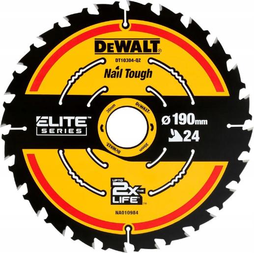 Actual product image DeWalt Circular saw.190x30mmx24Z Elite