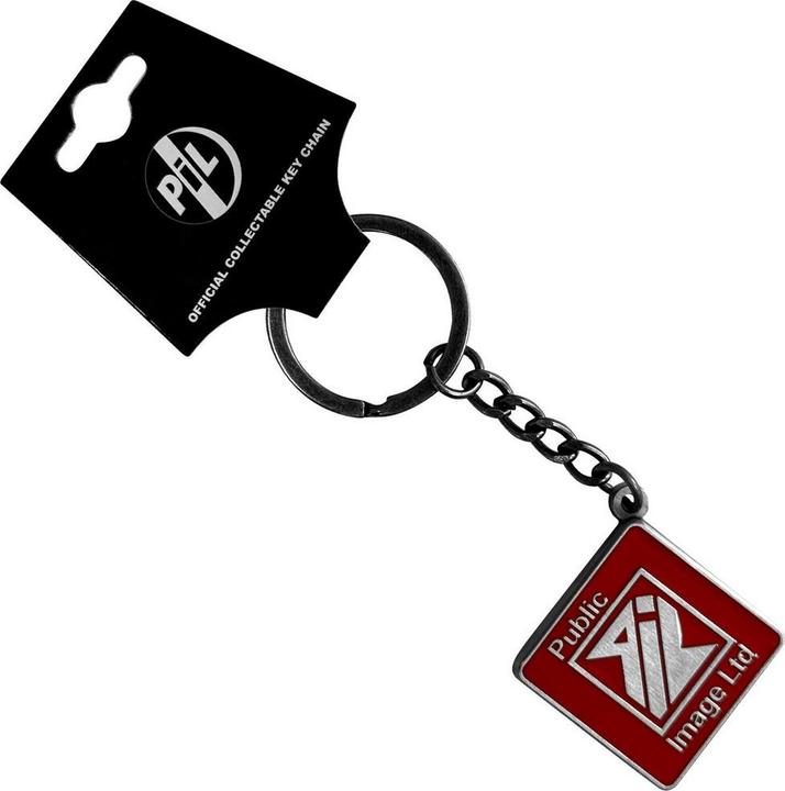 Actual product image Public Image Ltd Logo Metal Keyring