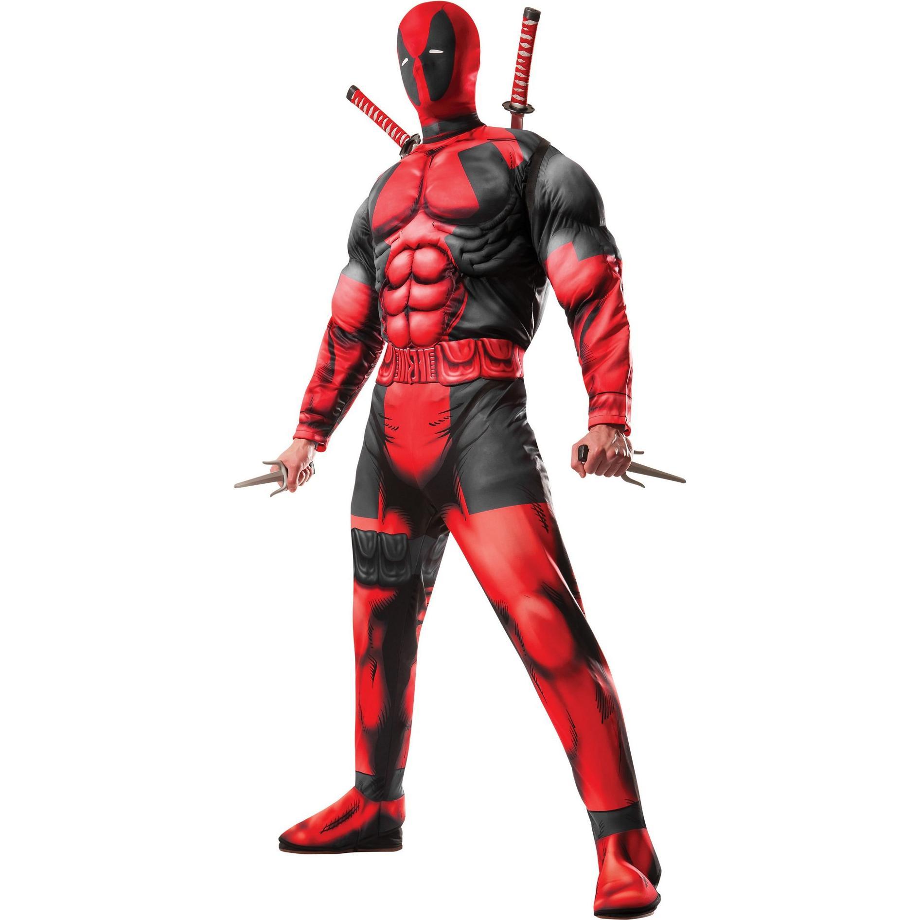 Thumbnail - Rubies Deadpool: Deluxe Muscle Chest (48, 52)