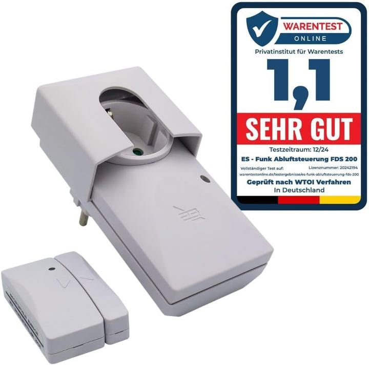 Produktbild Schabus Funk-Dunstabzugssteuerung 20m,max.1150W/5A FDS 200