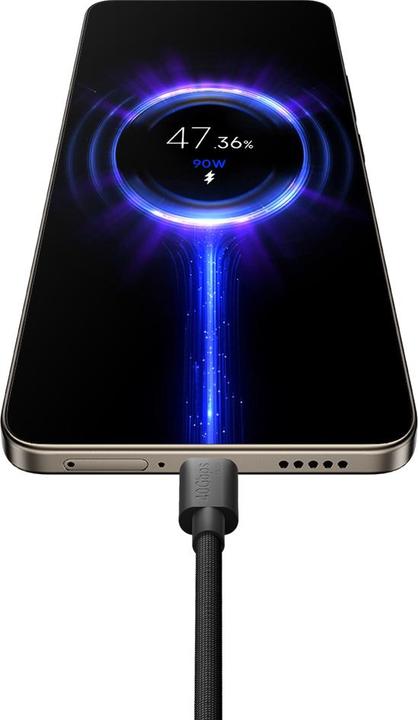 Immagine prodotto Xiaomi 6A High-speed USB4 Braided USB-C to USB-C Cable (1m) (1 m, 240 W)