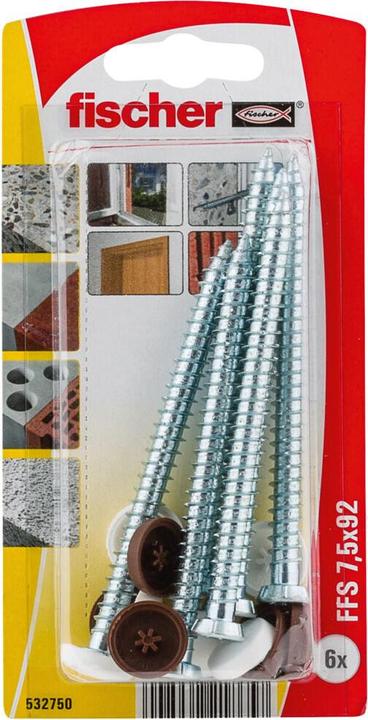 Actual product image Fischer Window frame scraper FFS 7.5x92 K (6) (6 pcs.)