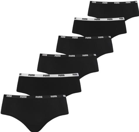 Immagine prodotto Puma Basic Hipster (S, confezione da 6)