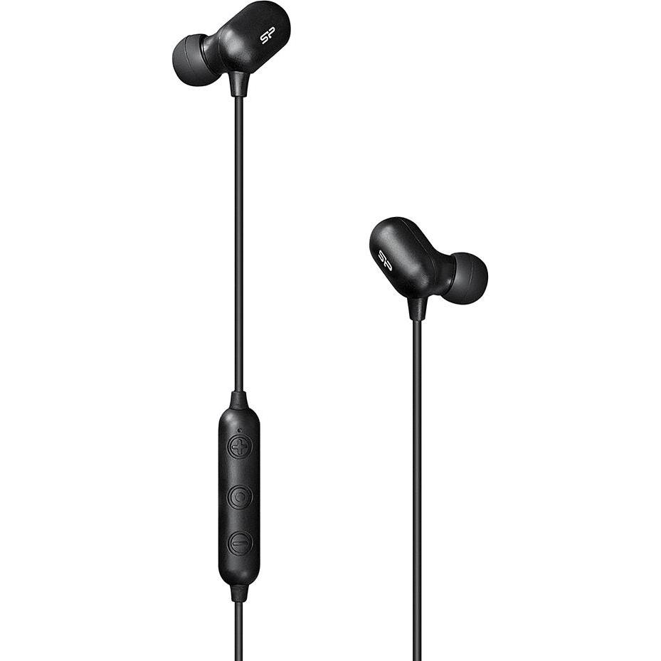 Thumbnail - Silicon Power Blast Plug BP61, Bluetooth V4.1 (6 h, Kabellos), Kopfhörer, Schwarz