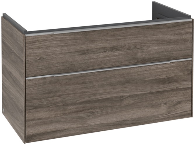 Actual product image Villeroy & Boch Subway 3.0, 973x576x478mm, washbasin cabinet, 2 drawers, C570L2