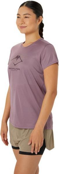 Produktbild ASICS Performance Fujitrail Logo Ss Top Lady Dusty Mauve (L)