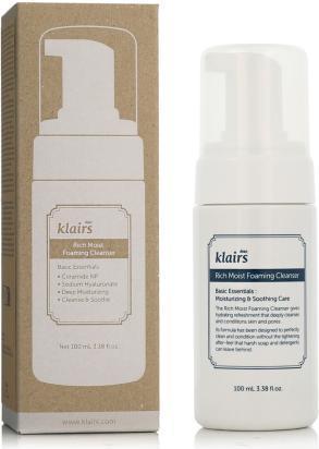 Actual product image Klairs Rich Moist (Cleansing Foam, 100 ml)