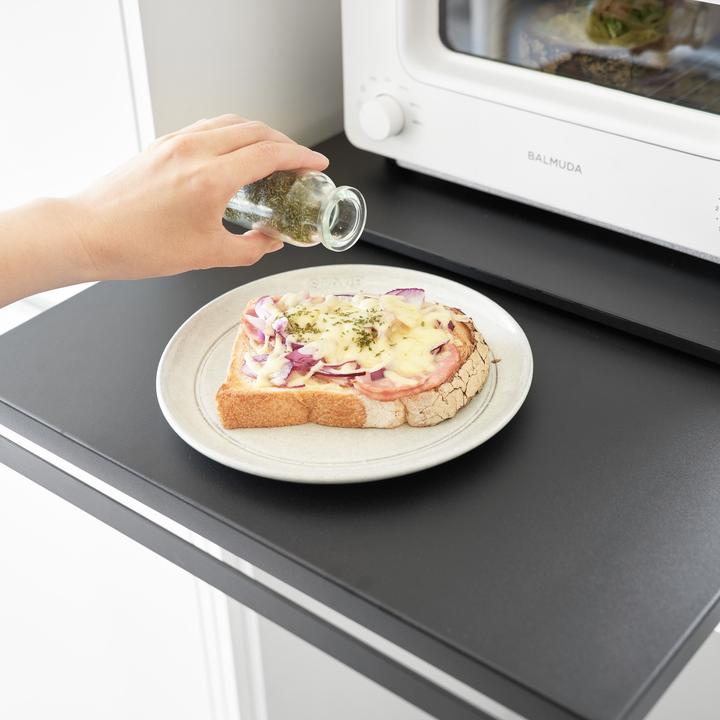 Actual product image Yamazaki Pull-out shelf with drawer for the TOWER kitchen unit