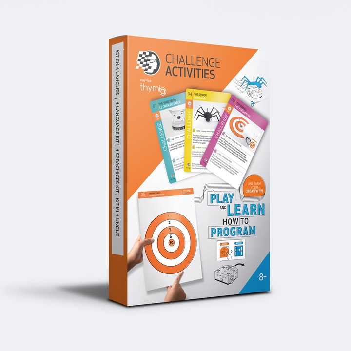 Actual product image Mobsya Thymio Challenge Activities (Structural elements)
