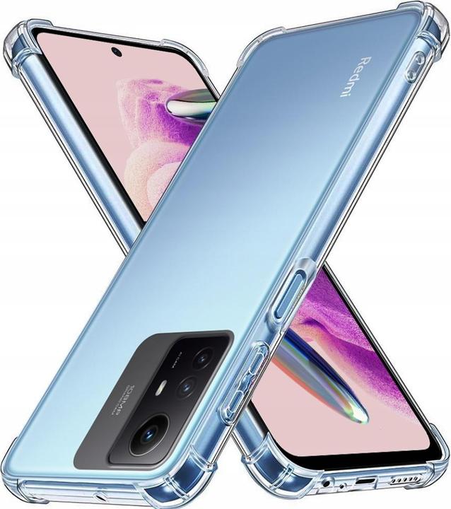 Actual product image Screenguard Xiaomi Redmi Note 12S Case Crystal Soft Airbag Bumper (Xiaomi Redmi Note 12S)