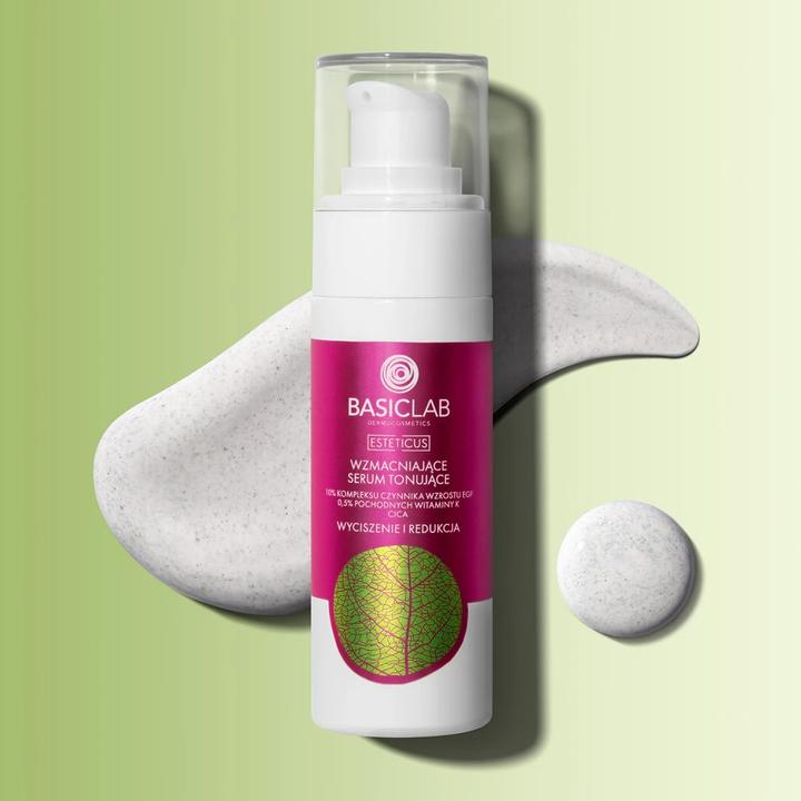 Produktbild BasicLab Strengthening Toning Serum For Sensitive And Capillary Skin (30 ml)