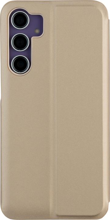 Actual product image Tecto Shield Fold Mirror View Case for Samsung Galaxy A54 gold (Samsung Galaxy F54)