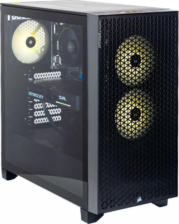 Actual product image Optimus Computer E-Sport GA520T-CR10 Ryzen 4500/16GB/1TB/RTX 5060 8GB/W11 (1000 GB, 16 GB, GeForce RTX 5060)