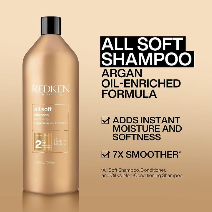 Image du produit Redken Tout doux (1000 ml, Shampoing liquide)