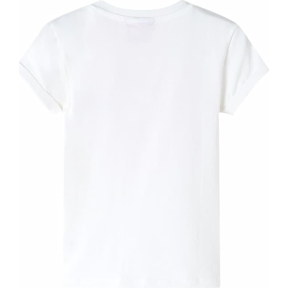 Thumbnail - VidaXL, Jungen, Shirt, Kinder-T-Shirt Ecru 128,Material: 95 % Baumwolle. 5, Weiss, (128)
