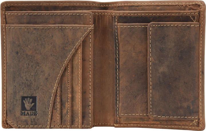 Produktbild Greenburry Vintage Hirsch Geldbörse Hirsch Leder 9,5 cm