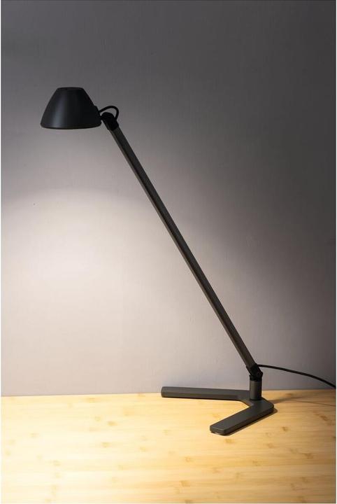 Produktbild Waldmann LED-Tischleuchte Lucio, 3,5 W, 300 lm, 3000 K, dimmbar, dreh- & neigbar, USB, Alumin... (300 lm)