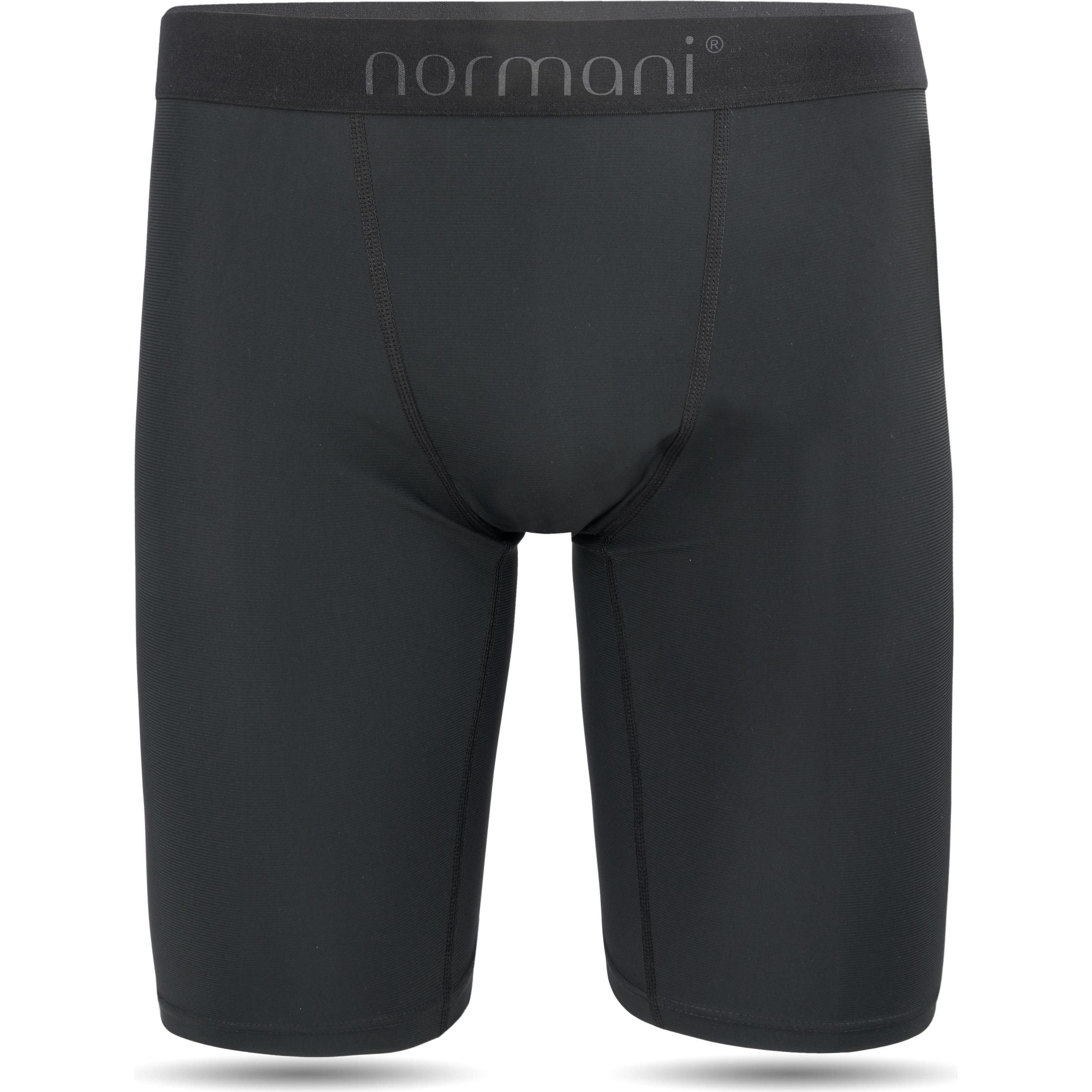 Normani, Herren, Funktionsunterhose, Herren Kompressions-Sportunterhosen (S), Schwarz, S