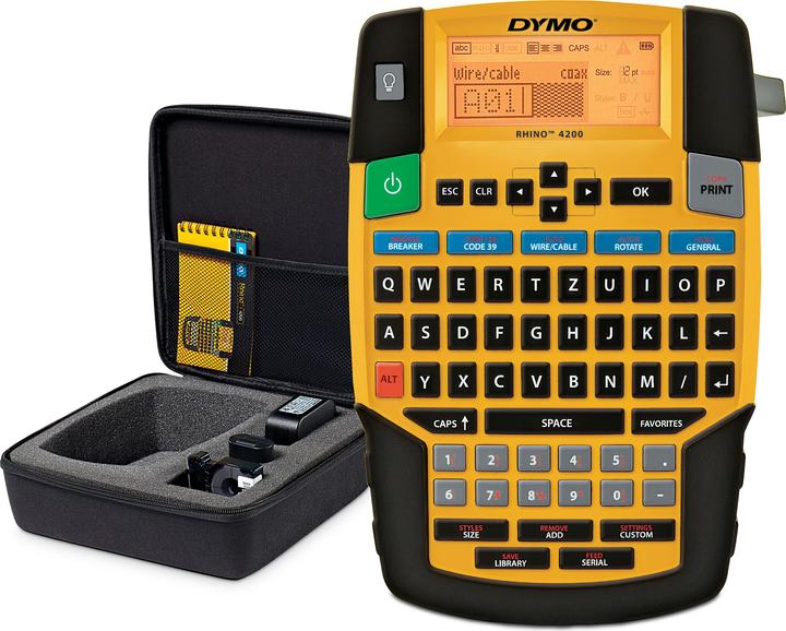 Actual product image Dymo Rhino 4200 Kitcase FR/BE