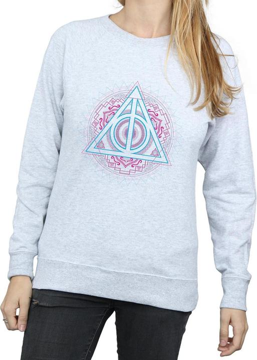 Immagine prodotto Neon Deathly Hallows Felpa Donna (M)